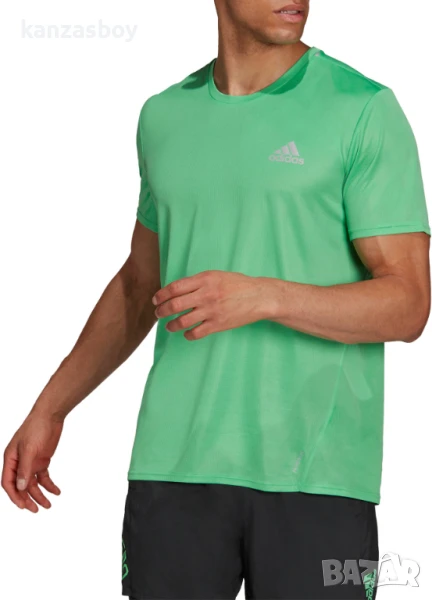 adidas Fast Primeblue - страхотна мъжка тениска L , снимка 1