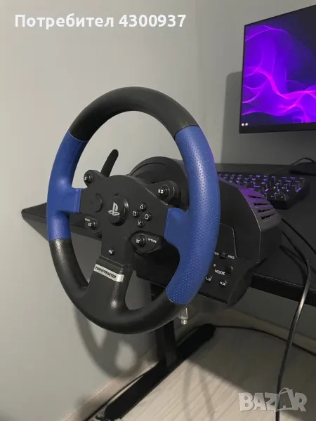 Волан и Педали Thrustmaster T150 За Компютър и PS4/PS3, снимка 1