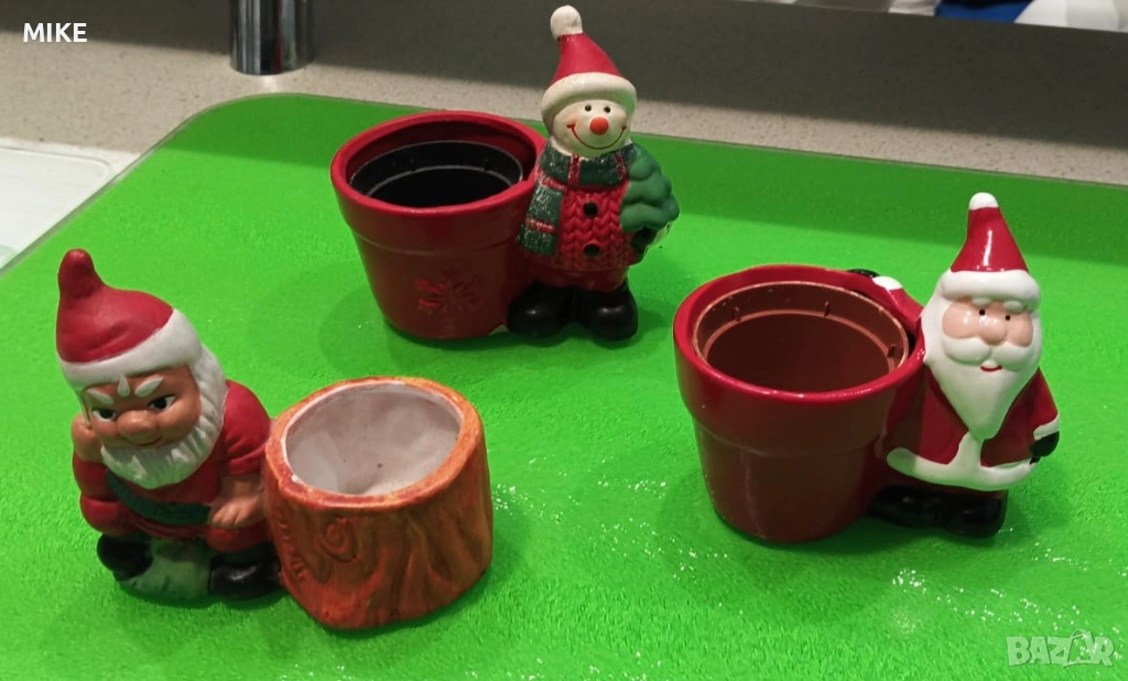 Коледни мини саксийки, снимка 1