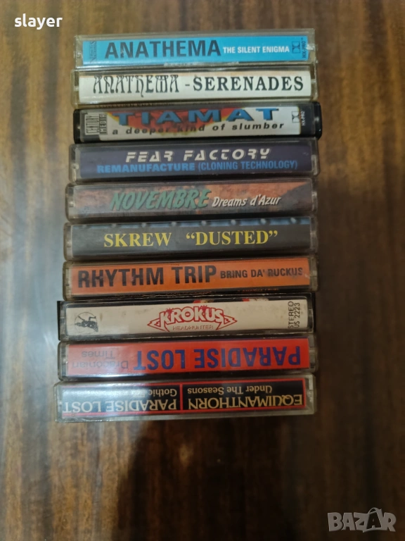 Лот аудио касети Paradise Lost,Krokus,Fear Factory, снимка 1