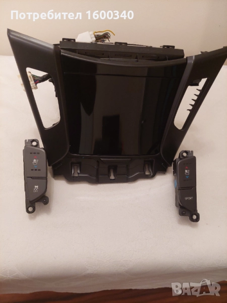 Конзола с бутони за подгрев и обдухване седалки Hyundai i40, снимка 1