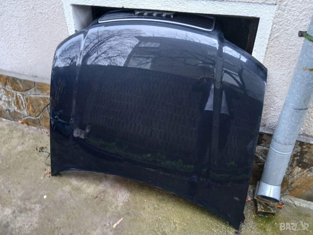 черен преден капак cheren preden kapak LZ9W Ауди А4 Б6 Audi A4 B6, снимка 1