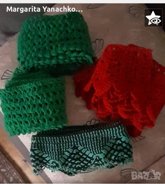 Ръчно плетени дантели , снимка 1