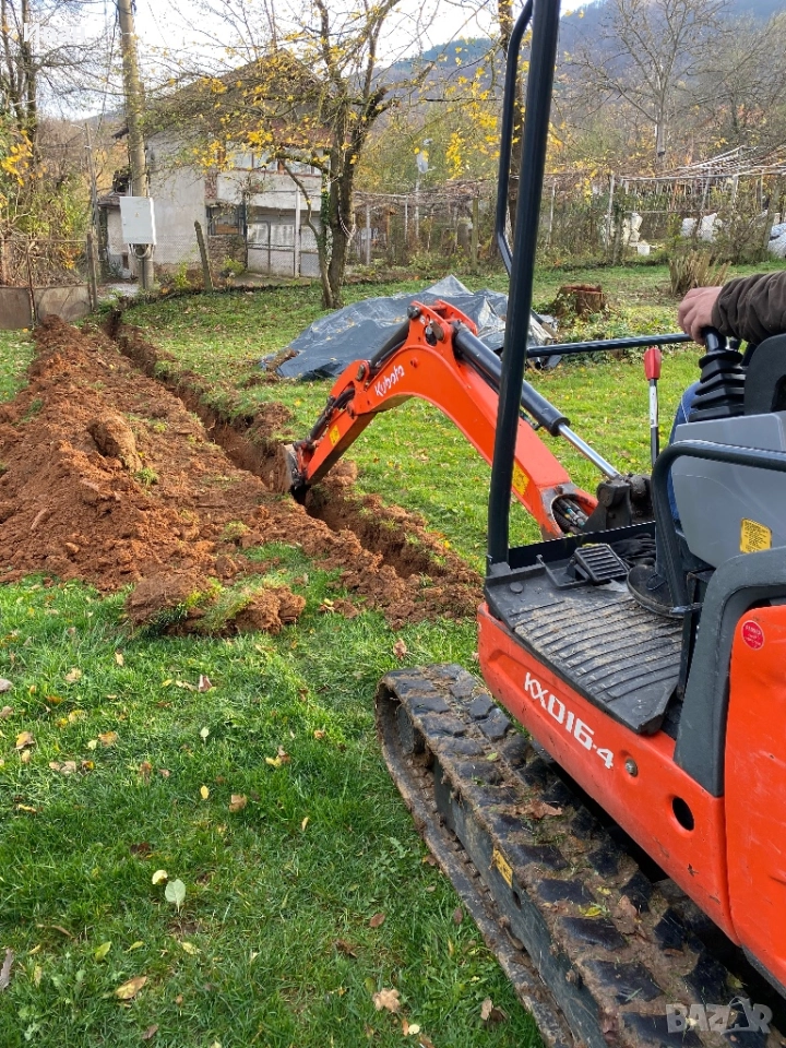 Услуги с багер и самосвал, снимка 1
