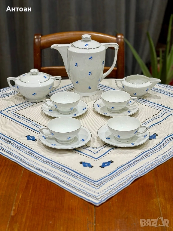 Сервиз за кафе - Чехословакия 1930 г. , снимка 1