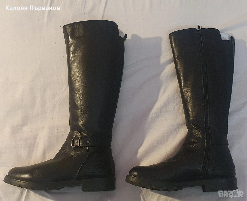 дамски зимни ботуши от естествена кожа 38, снимка 1