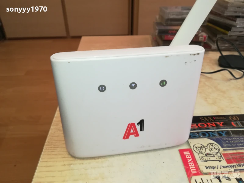 РУТЕР А1 ЗА СИМ КАРТА+АДАПТЕР 1406251607, снимка 1