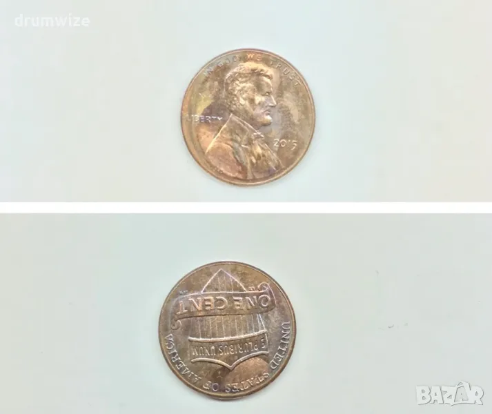 One Cent 2015 Error, снимка 1