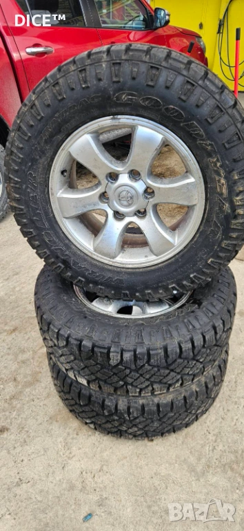 Land Cruiser 17 6х139,7 лети джанти с гуми 265/65/17 Goodyear , снимка 1