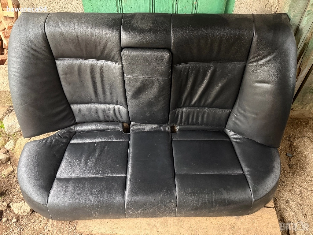 Задна седалка за BMW E46 седан,кожена, снимка 1