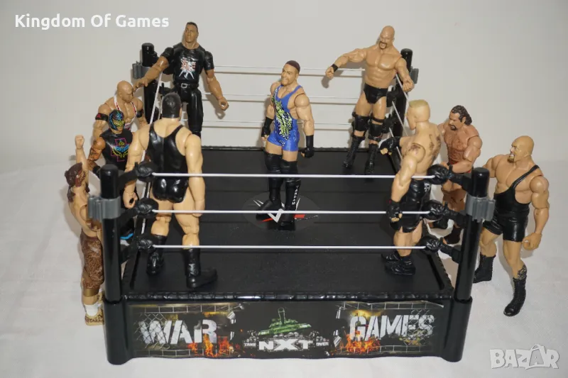 Оригинален Пружиниращ Кеч Ринг WWE NXT WAR GAMES Mattel 2010, снимка 1