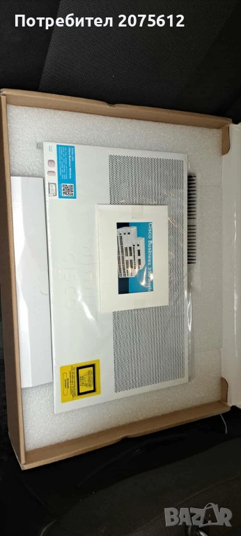 Cisco PoE Switch CBS350-24P-4G-EU, снимка 1