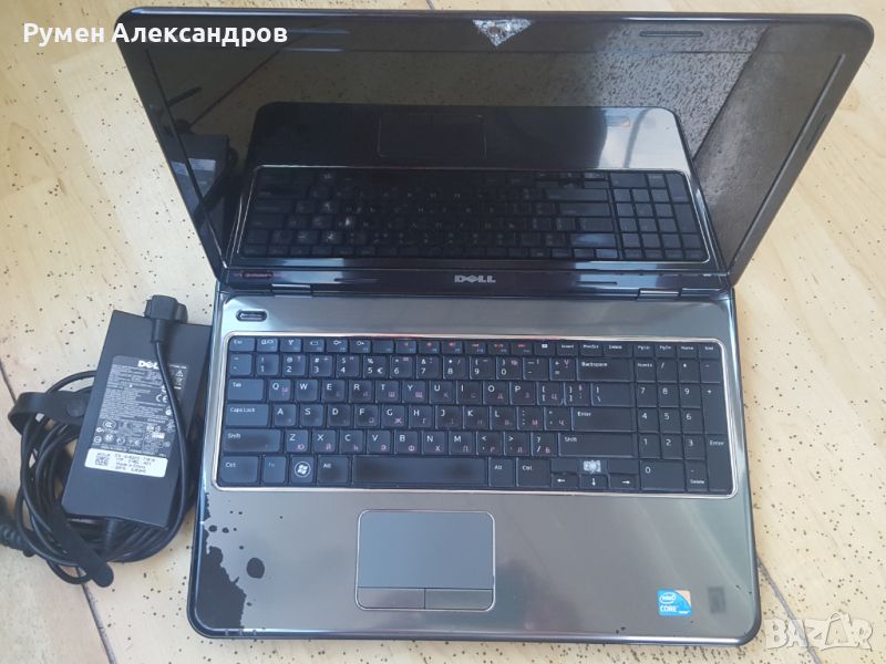 Лаптоп DELL INSPIRON N5010 цял със зарядно цял за части, снимка 1