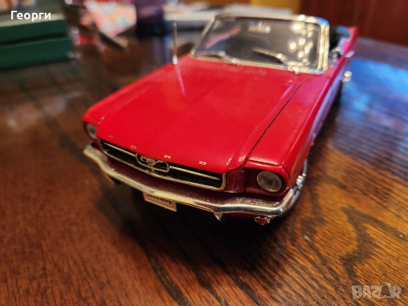 Ford Mustang 1/18 Welly 1964, снимка 1