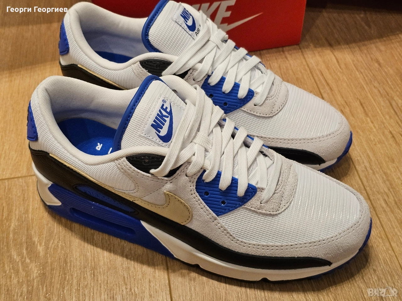Nike Air Max 90 Khaki Racer Blue 44 номер, снимка 1
