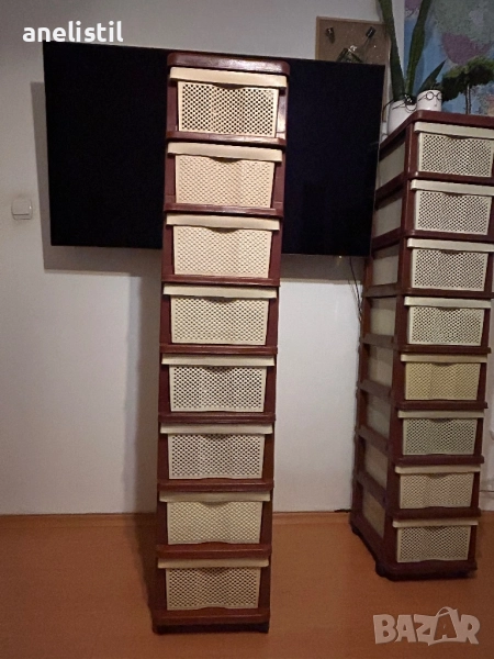 Пластмасови шкафове с 8 чекмеджета , снимка 1