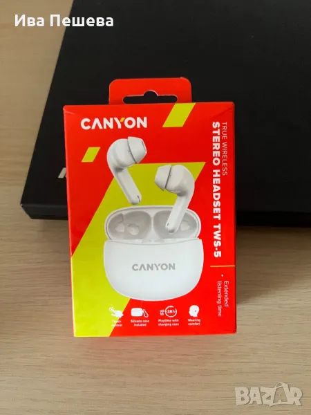 Чисто нови слушалки Canyon TWS-5, снимка 1