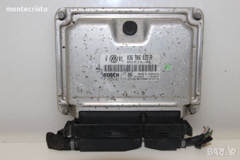 Моторен компютър ECU VW Golf 4 (1998-2004г.) 036 906 032 P / 036906032P / 0 261 207 179 / 0261207179, снимка 1