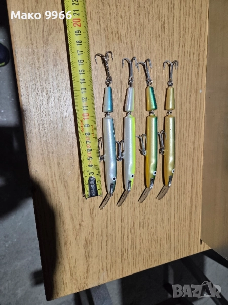 Воблери, Rapala, риболов, лодка, снимка 1