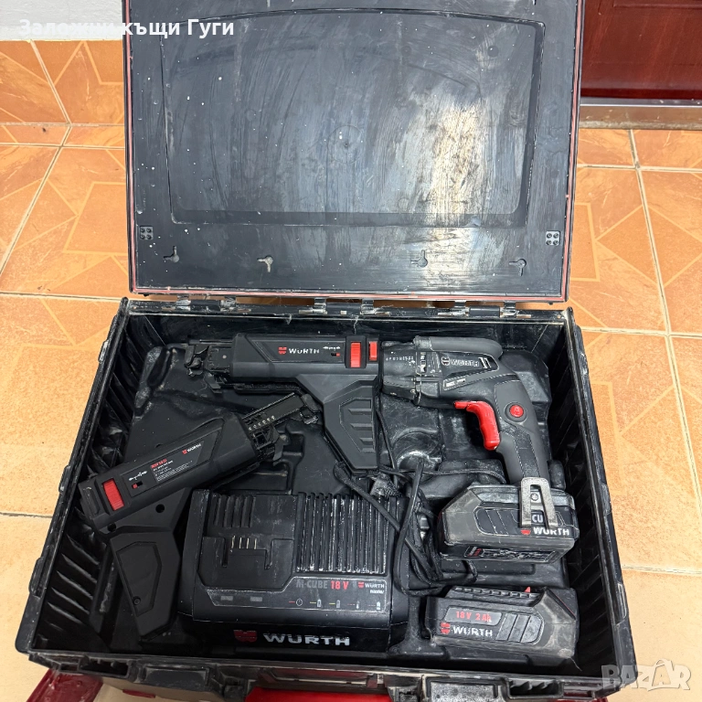 Акумулаторен винтоверт за сухо строителство WURTH ATS18+ MSV55 M-CUBE, снимка 1