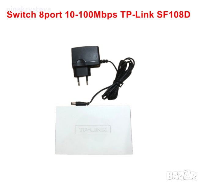 Switch 8port 10/100Mbps TP-Link SF108D, снимка 1