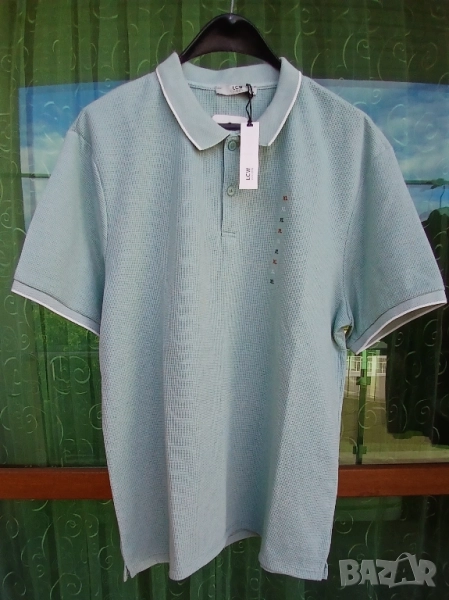 Мъжка блуза с къс ръкав, стилна и практична., снимка 1