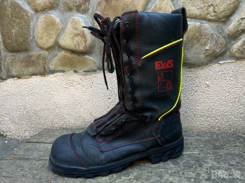 Пожарникарски обувки Firefighter Boots EMS 9820 F2A HI3 CI SRC — номер 45, снимка 1