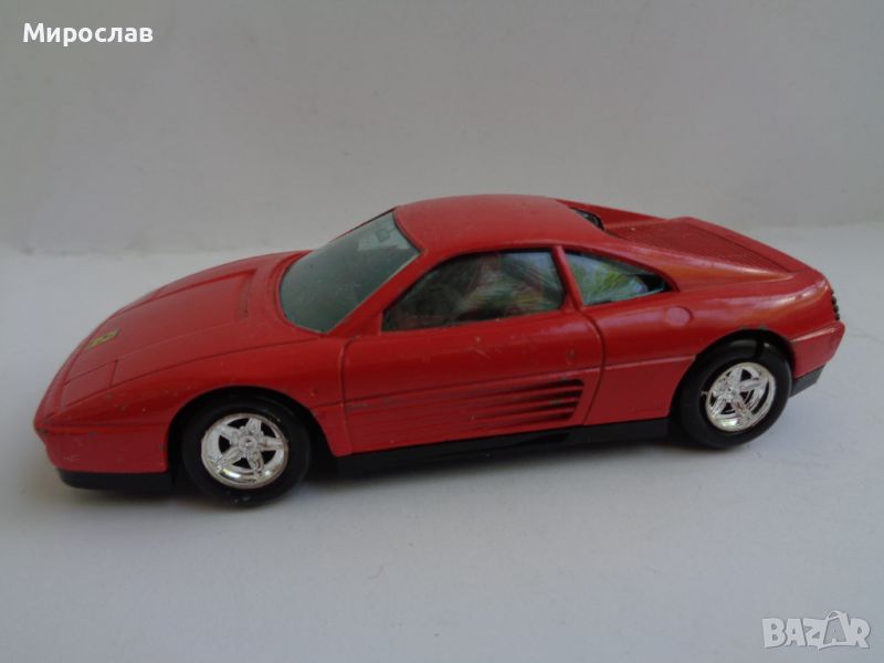 1:43 Burago - Ferrari 348 TB ИГРАЧКА КОЛИЧКА МОДЕЛ , снимка 1