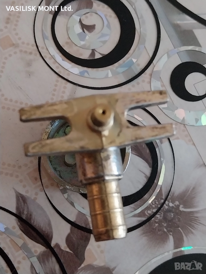 Газов кран за мини саджак, снимка 1