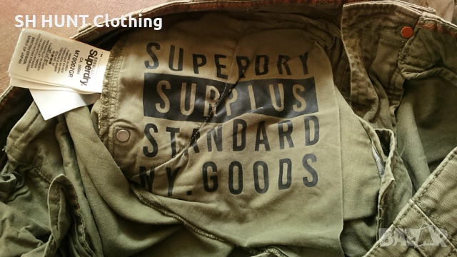 SUPERDRY Stretch Trouser Размер 33/34 еластичен панталон 10-51, снимка 16 - Панталони - 52730132