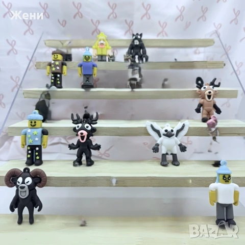 Фигурки от играта "99 нощи в гората" на Роблокс, 10 броя, снимка 2 - Фигурки - 53767843