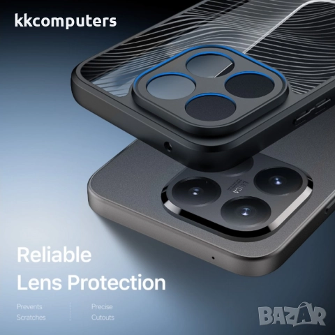 DUX DUCIS Защитен калъф (TPU+PC) за Xiaomi 15T- REACH и SGS Drop-test Сертификат, вкл. Протектор, Че, снимка 6 - Калъфи, кейсове - 52390006