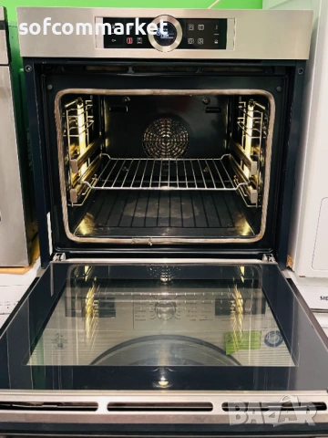 Фурна за вграждане Bosch от Серия 8 с Пара и Гаранция, снимка 8 - Печки, фурни - 53190292