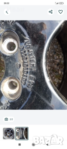 Оригинална резервна джанта за Mercedes Benz W220, снимка 2 - Части - 51838262