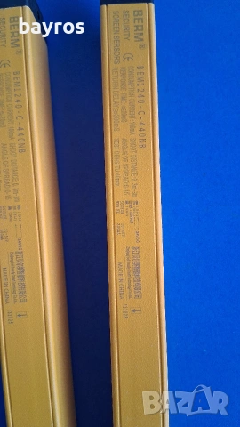 Светлинна завеса, фотоелектрически сензор, светлинна решетка, сензор за защита (BEM1240-C-440NB) , снимка 3 - Друга електроника - 53032764