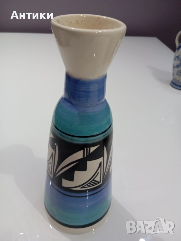 Прекрасна Ваза Антична от племето Ute и Navajo, снимка 3 - Вази - 52527123