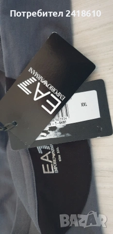 Emporio Armani EA7 Cotton Mens Size XL / 2XL НОВО! ОРИГИНАЛ! Мъжка Блуза., снимка 5 - Блузи - 54151739