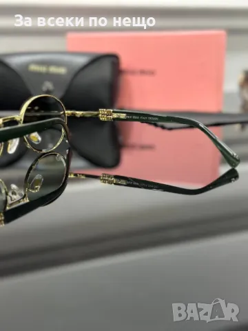 Miu Miu Слънчеви Очила С UV400 Защита С ПОДАРЪК🎁Калъф Миу Миу - Различни Цветове Код E85, снимка 7 - Слънчеви и диоптрични очила - 50230113
