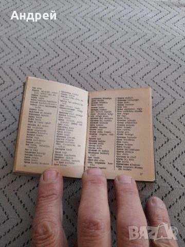 Стар Българско-Есперантски речник, снимка 3 - Други ценни предмети - 53357981