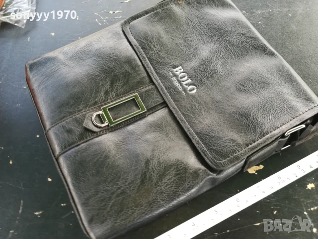 BOLO-ЧЕРНА КОЖЕНА ЧАНТА 1907251810, снимка 6 - Чанти - 51075000