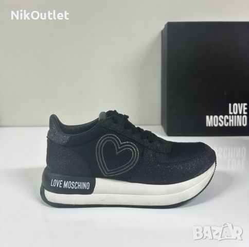 Love Moschino Trainers Black , снимка 1 - Кецове - 46137358