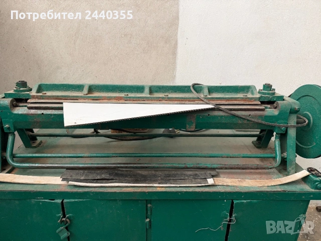 Това е ръчна машина за огъване на ламарина (листогиб / sheet metal bending brake). Използва се за ог, снимка 5 - Други инструменти - 53767258