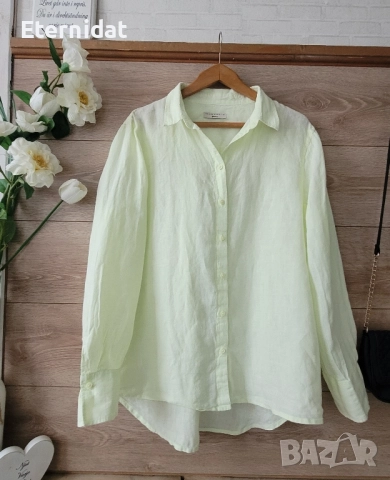 дамска риза лен , снимка 3 - Ризи - 51752255