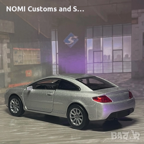 Peugeot 407 Coupé умален модел, снимка 3 - Коли, камиони, мотори, писти - 52516294