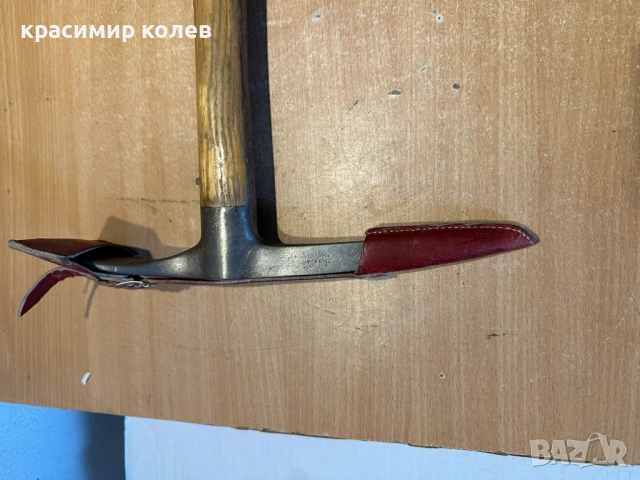 ръчно кован стар пикел, снимка 2 - Антикварни и старинни предмети - 52679280