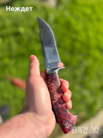 Нож от стомана S90V закалена на 62единици с крио. , снимка 7 - Ножове - 47322972
