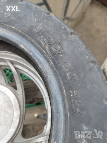 Джанта и гуми за Скутер 10 цола , снимка 2 - Гуми и джанти - 52964497