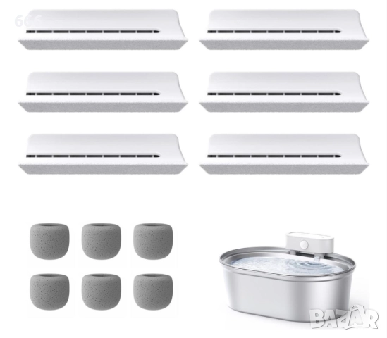 Резервни филтри за  фонтан UahPet Zero .