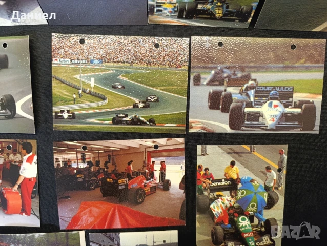 Формула 1 картички от 80те, снимка 4 - Антикварни и старинни предмети - 50999642