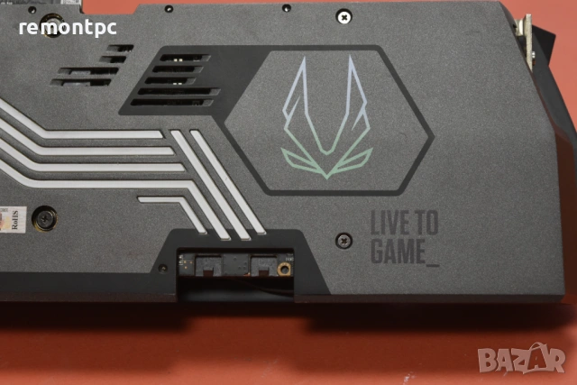 Видео карта ZOTAC GAMING GeForce® RTX™ 3080 AMP Holo, 10GB GDDR6X, 320-bit, снимка 8 - Видеокарти - 54213871